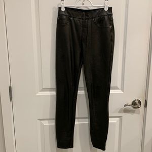 Spanx Faux Leather Leggings. Size XS